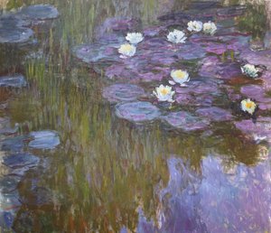 Vattenliljor av Claude Monet