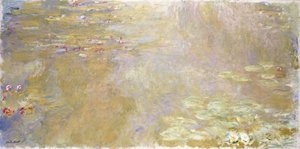Näckrosdamm, ca 1917-1919 av Claude Monet