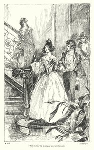 Illustration till Disraelis Coningsby (litho) av Claude Shepperson