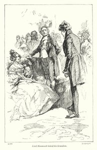 Illustration till Disraelis Coningsby (litho) av Claude Shepperson