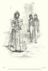 Illustration till Disraelis Coningsby (litho) av Claude Shepperson