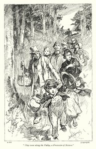 Illustration till Disraelis Coningsby (litho) av Claude Shepperson