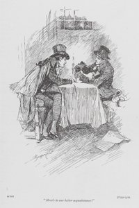 Illustration till Lavengro av George Borrow (litografi) av Claude Shepperson