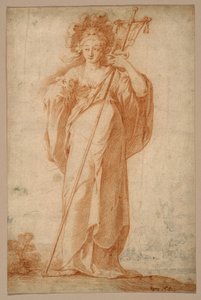 The Cuman Sibyll, c.1630 av Claude Vignon