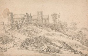 En Tudor herrgård och kyrka