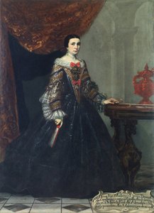 Porträtt av Teresa Francisca Mudarra y Herrera, ca. 1620