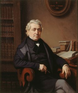 Porträtt av Thomas-Marie-Francois Sauvage 1794-1877, 1850. av Claudius Lavergne