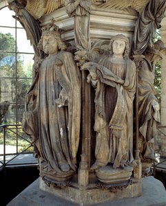 David och Jeremia. Basen av Moses brunn (skulptur)