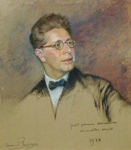 Musikläraren och musikkritikern Prof. Josef Reitler av Clemens von Pausinger
