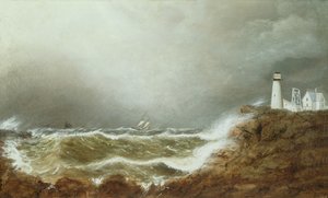 Eastern Point Light, Gloucesters hamn av Clement Drew