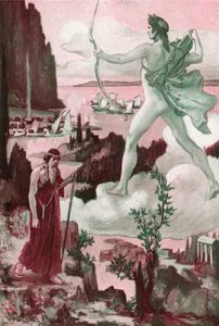 Illustration till Iliaden av Homeros av Clement Goutier