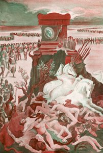 Illustration till Iliaden av Homeros av Clement Goutier