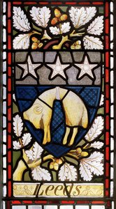 Leeds Heraldik, 1867-71 (målat glas)