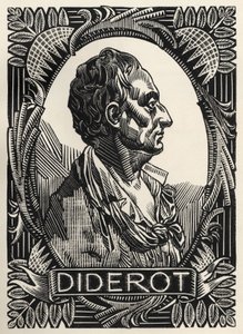 Denis Diderot (gravyr) av Clement Serveau