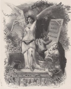 Samtida konstnärer, ca. 1847.