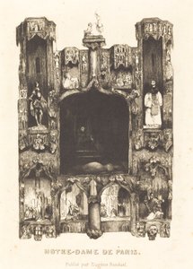 Notre Dame i Paris av Célestin Nanteuil