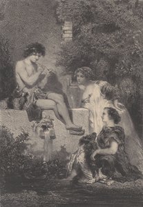 Fontänen, ca. 1830-70.