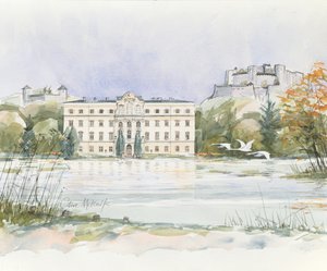 Salzburg Sound of Music (wc på papper)