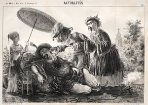 Nyheter: -- Säg det! Så säg! himmelske kejsare...., 1841.