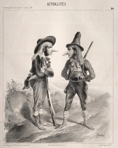 Nyheter: Stig upp! ...Hej! det här kommer att bli fint!..., 1841. av Clémente Pruche