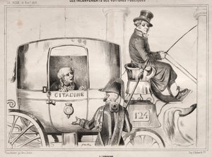 Nyheter: Nackdelarna med offentliga bilar: Lurbaine, 1839. av Clémente Pruche
