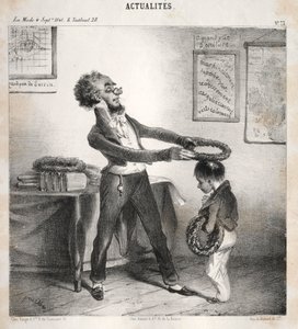 Aktualitet: Prisutdelningar, 1841. av Clémente Pruche