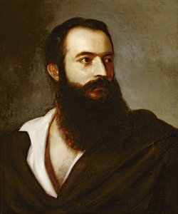 Felice Orsini (1819-58) (olja på duk) av Cohl