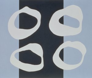 Blue Ground IV, 1998 (akryl på duk)