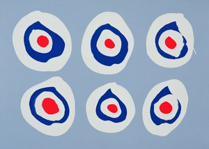 Revolver, 1998 (akryl på duk)
