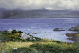 Utsikt från Lamlash, 1882 av Colin Hunter