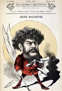 Tecknad av Jean Richepin (1849-1926), fransk författare. av Coll Toc