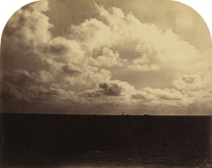 En stark bris, flygande moln, ca. 1863.
