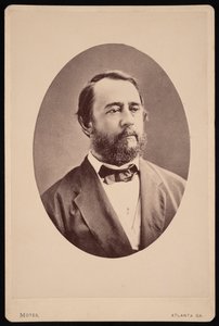 Porträtt av Lucius Jeremiah Gartrell 1821-1891, före 1881. av Columbus Washington Motes