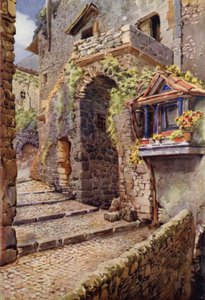 Medeltida hus, Alatri av Commendator Formilli