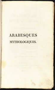 Mytologiska arabesker av Comtesse Stéphanie Félicité de Genlis