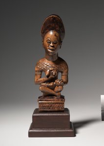 Mor-och-barn-figur, mitten till slutet av 1800-talet