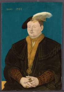 Porträtt av Friedrich Magnus I von Solms-Laubach, 1543