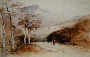 Landsvägen av Conrad Martens