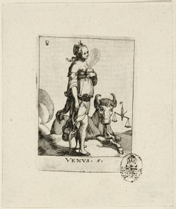 Venus, plansch fem från Der VII Planeten