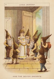 Liten snödroppe (färglitografi) av Constance Haslewood