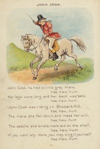 Nursery rim: John Cook (chromolitho) av Constance Haslewood