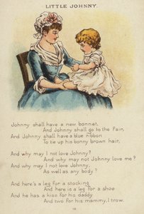 Nursery rim: Little Johnny (chromolitho)