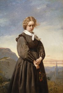 Kärlekens melankoli, 1866. av Constant Mayer