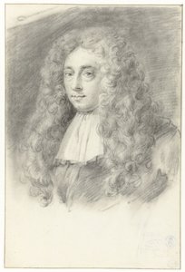 Självporträtt (?) av Constantijn Huygens den yngre av Constantijn Huygens (II) (possibly)