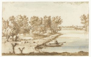 Gammal omröstning vid Wilp aan de IJssel Aen den Yssel (titel på objekt)