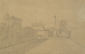 I trädgårdarna i Villa Albani av Constantin Hansen