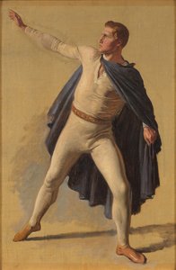 Loki. Studie för Ægirs fest av Constantin Hansen