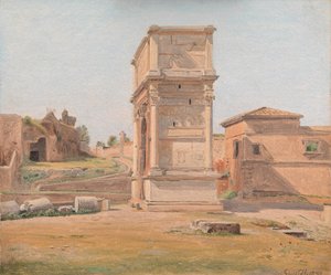 Titusbågen i Rom av Constantin Hansen