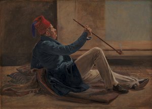 Arkitekten Gottlieb Bindesbøll av Constantin Hansen