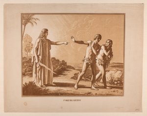 Utdrivningen av paradiset av Constantin Hansen